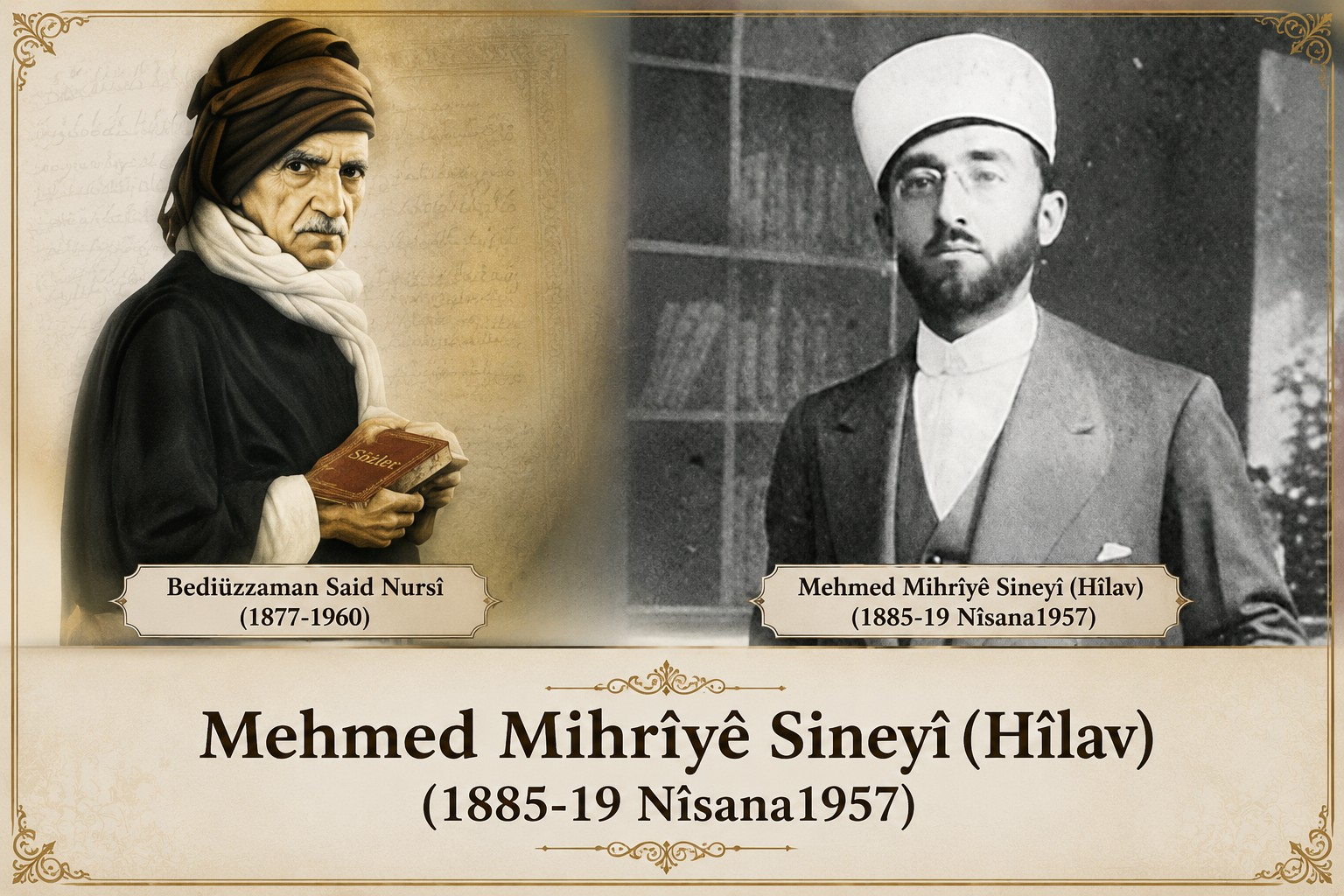 Mehmed Mihrîyê Sineyî (Hîlav) (1885-19 Nîsana1957)