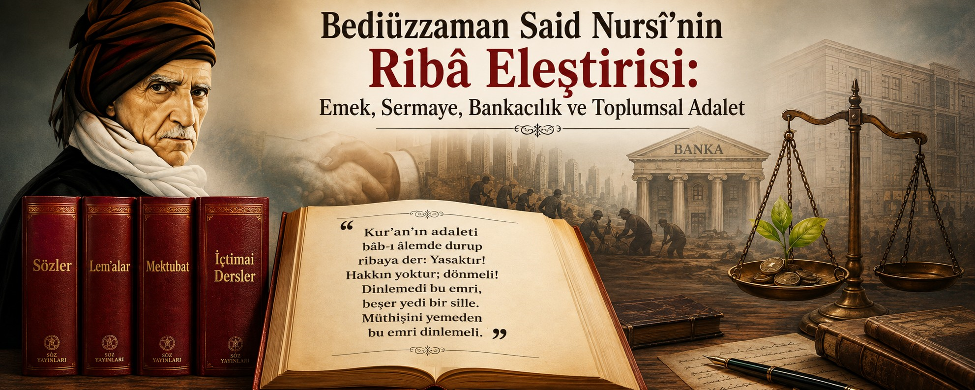 Bediüzzaman Said Nursî’nin Ribâ Eleştirisi: Emek, Sermaye, Bankacılık ve Toplumsal Adalet